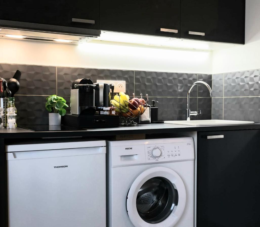 Studio Cosy Proche Lyon Part Dieu Appartement Villeurbanne Buitenkant foto