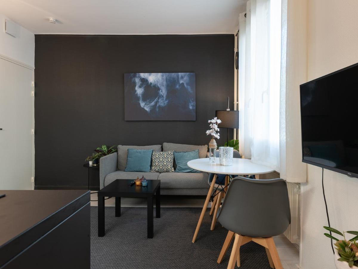 Studio Cosy Proche Lyon Part Dieu Appartement Villeurbanne Buitenkant foto