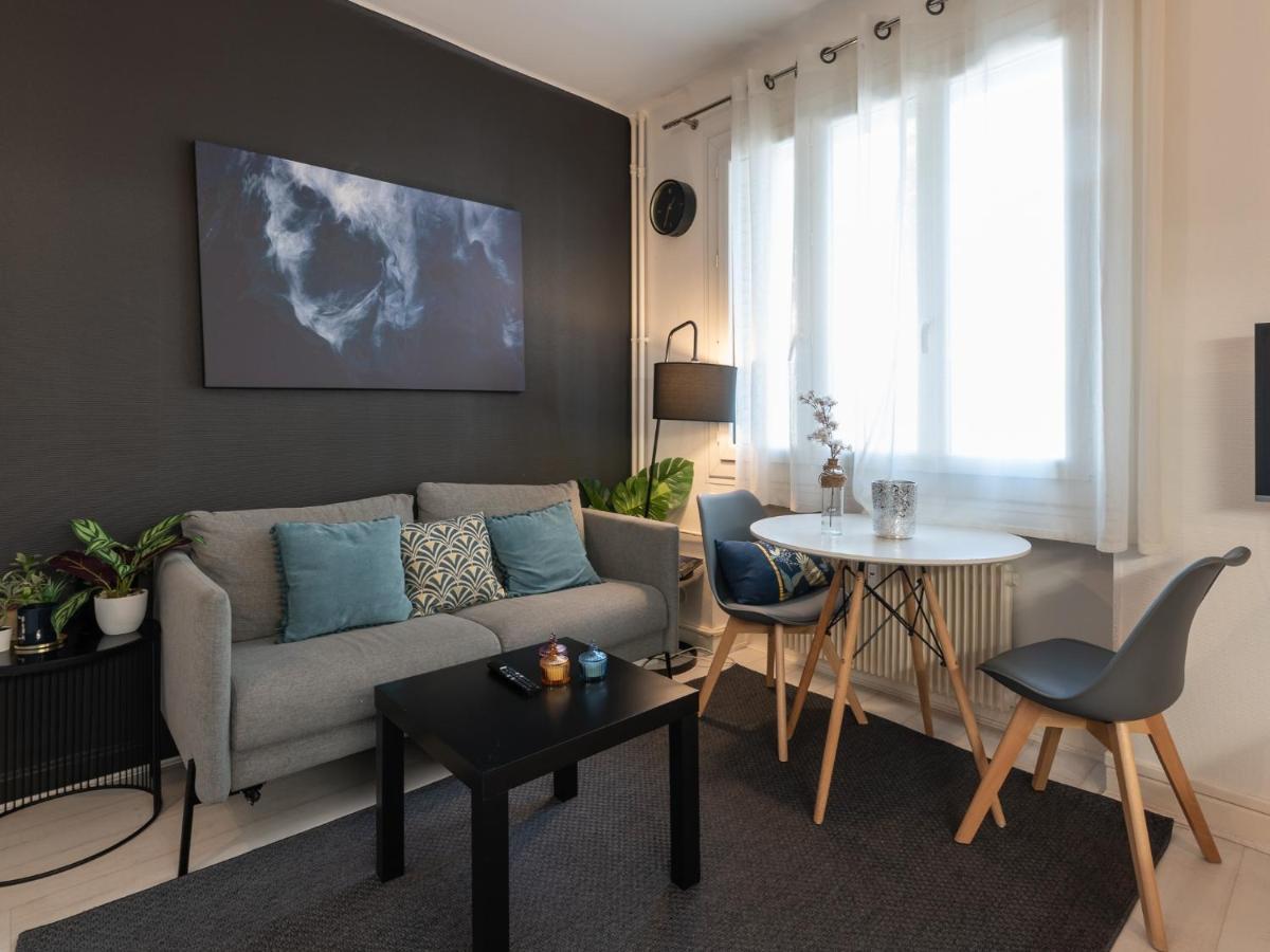 Studio Cosy Proche Lyon Part Dieu Appartement Villeurbanne Buitenkant foto