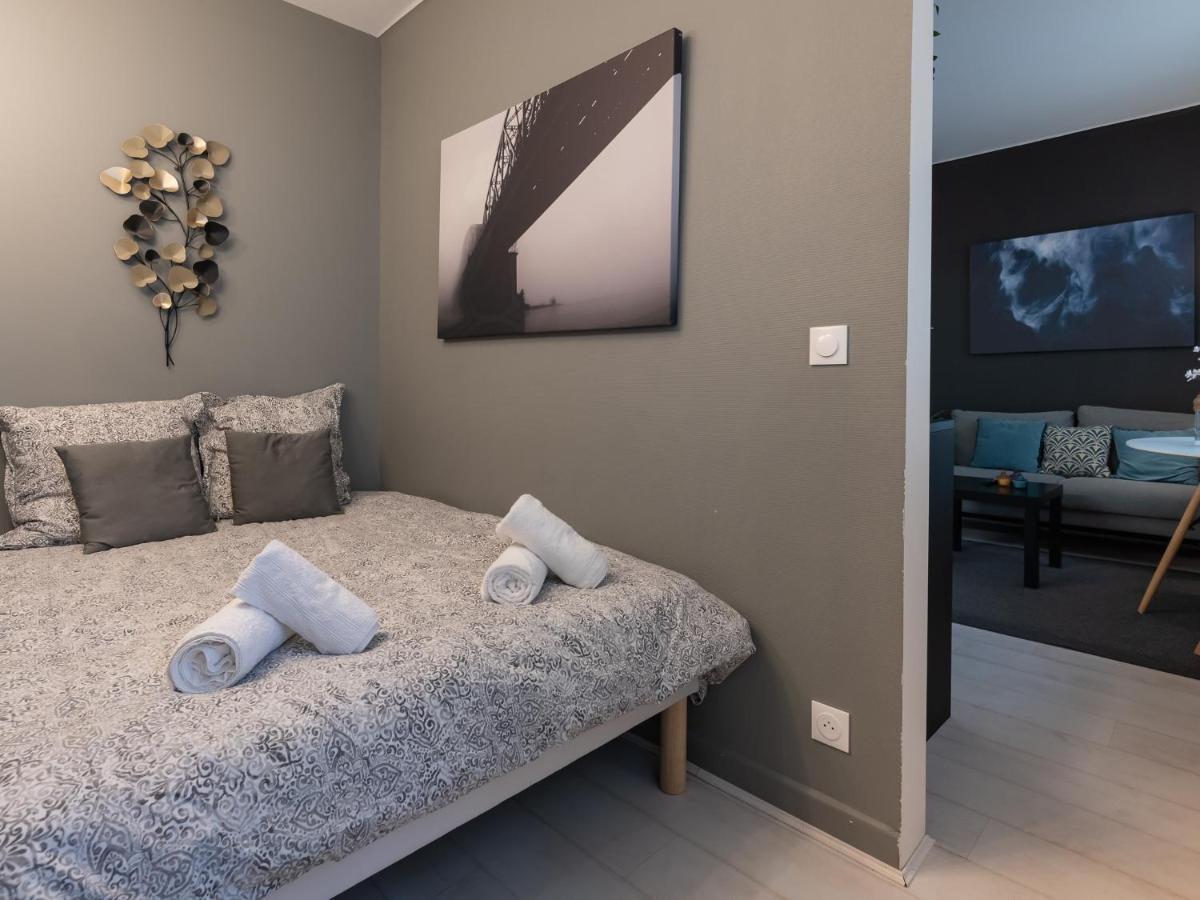 Studio Cosy Proche Lyon Part Dieu Appartement Villeurbanne Buitenkant foto